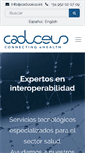 Mobile Screenshot of caduceus.es